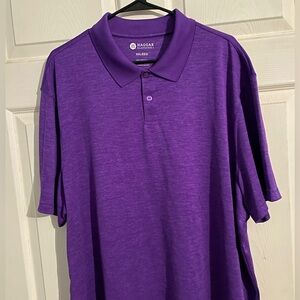 3/$15 Purple polo XXL
